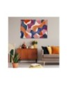 Stylish canvas print - Colourful Vintage Abstraction | FEEBY