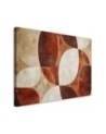 Stylish canvas print - Beige Vintage Abstraction | FEEBY