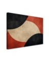 Bedroom canvas print - Vintage Style Abstraction | FEEBY
