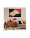 Bedroom canvas print - Vintage Style Abstraction | FEEBY
