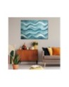 Picture on canvas - Blue Retro Abstraction | FEEBY