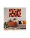 Modern canvas print - Colourful Retro Mosaic | FEEBY