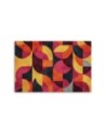 Modern canvas print - Colourful Retro Mosaic | FEEBY