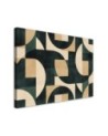Modern painting for living room - Geometric mosaic Retro | FEEBY