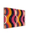 Modern painting for bedroom - Colourful Vintage Abstraction | FEEBY