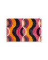 Modern painting for bedroom - Colourful Vintage Abstraction | FEEBY