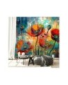 Modern wallpaper - Abstract Flowers Poppies | FEEBY