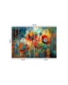 Modern wallpaper - Abstract Flowers Poppies | FEEBY
