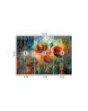 Modern wallpaper - Abstract Flowers Poppies | FEEBY