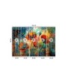 Modern wallpaper - Abstract Flowers Poppies | FEEBY