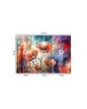 Modern wall mural - Abstract Poppies | FEEBY