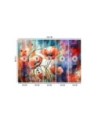 Modern wall mural - Abstract Poppies | FEEBY