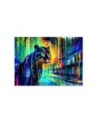 Wall mural for bedroom - Panther Animals Abstraction | FEEBY