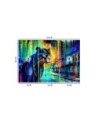 Wall mural for bedroom - Panther Animals Abstraction | FEEBY