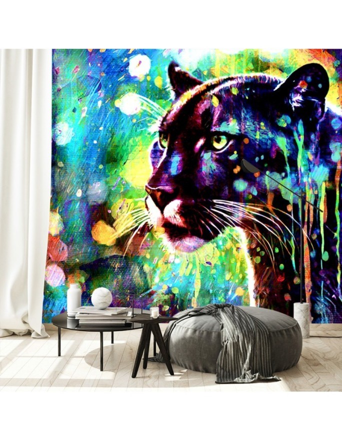 Wallpaper - Black panther Abstraction | FEEBY