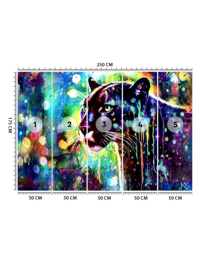 Wallpaper - Black panther Abstraction | FEEBY