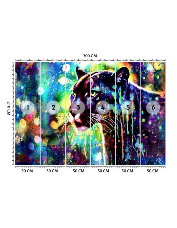 Wallpaper - Black panther Abstraction | FEEBY