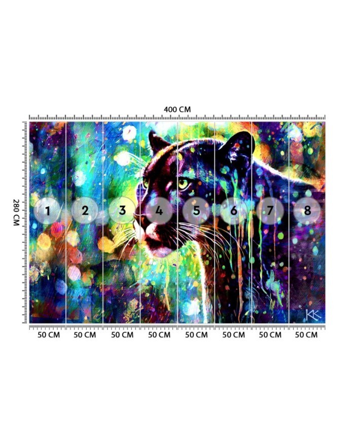 Wallpaper - Black panther Abstraction | FEEBY