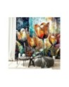 Wall mural - Flowers Abstract Colorful | FEEBY