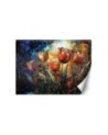 Modern wall mural - Abstract Flowers Colorful | FEEBY