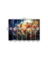 Modern wall mural - Abstract Flowers Colorful | FEEBY