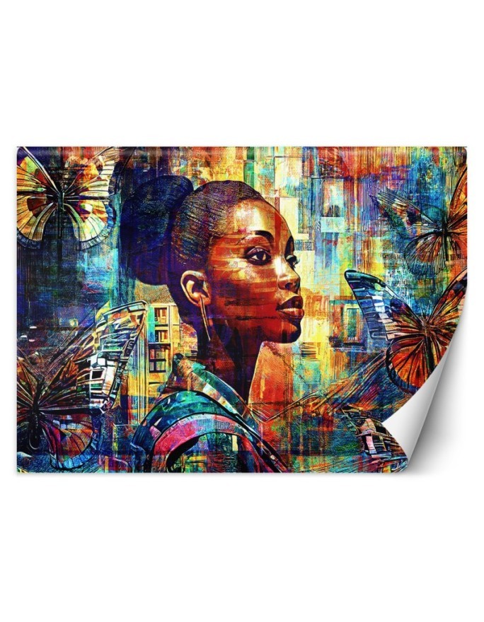 Stylish wallpaper - African Woman Glamour | FEEBY