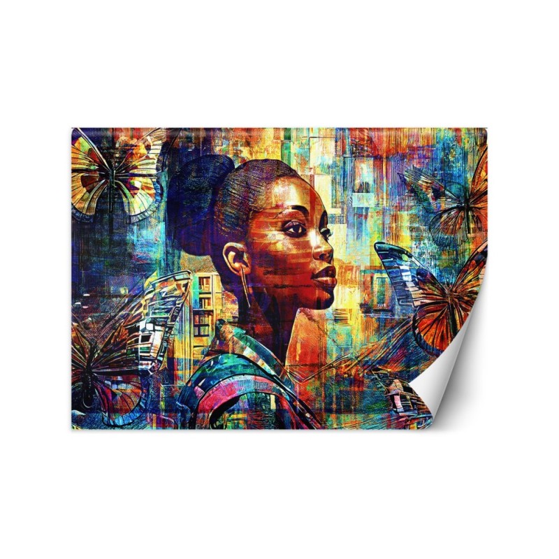 Stylish wallpaper - African Woman Glamour | FEEBY