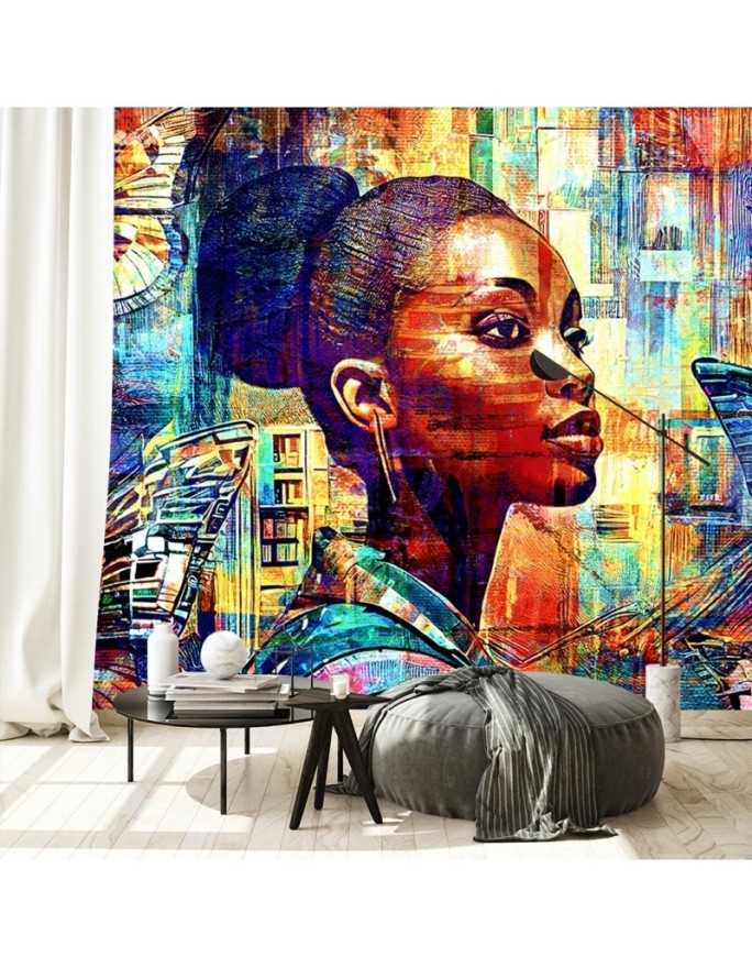Stylish wallpaper - African Woman Glamour | FEEBY