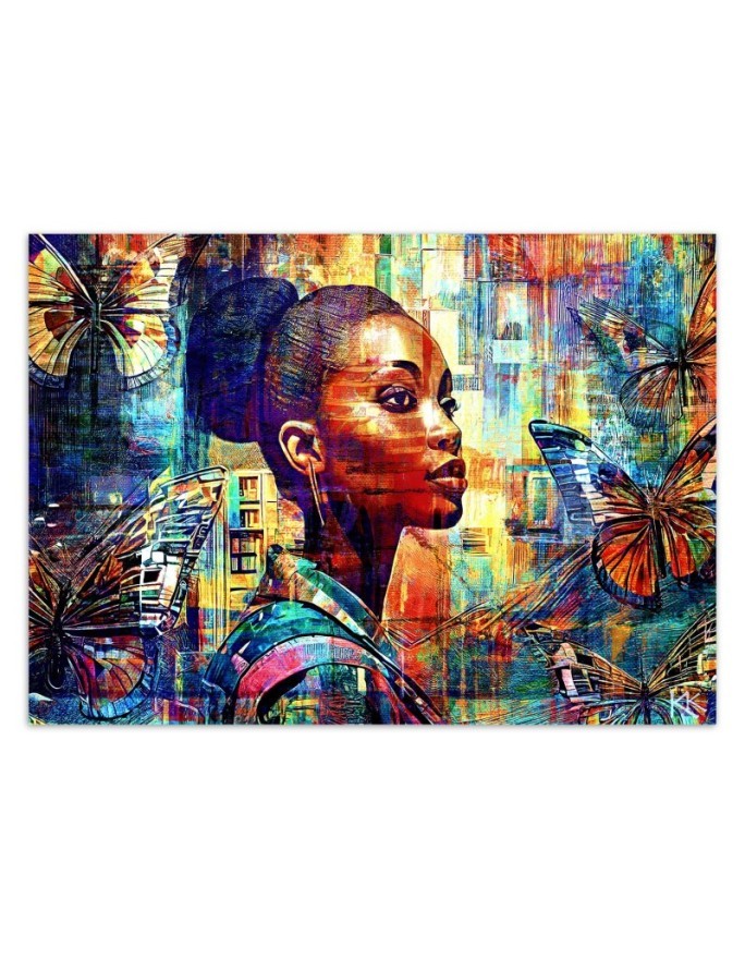 Stylish wallpaper - African Woman Glamour | FEEBY