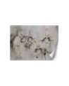 Wall mural for living room - Flowering orchids abstract | FEEBY