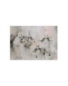 Wall mural for living room - Flowering orchids abstract | FEEBY