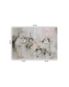 Wall mural for living room - Flowering orchids abstract | FEEBY