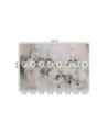Wall mural for living room - Flowering orchids abstract | FEEBY