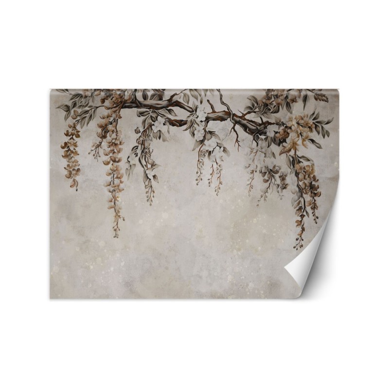 Wall mural for bedroom - Acacia flowers | FEEBY