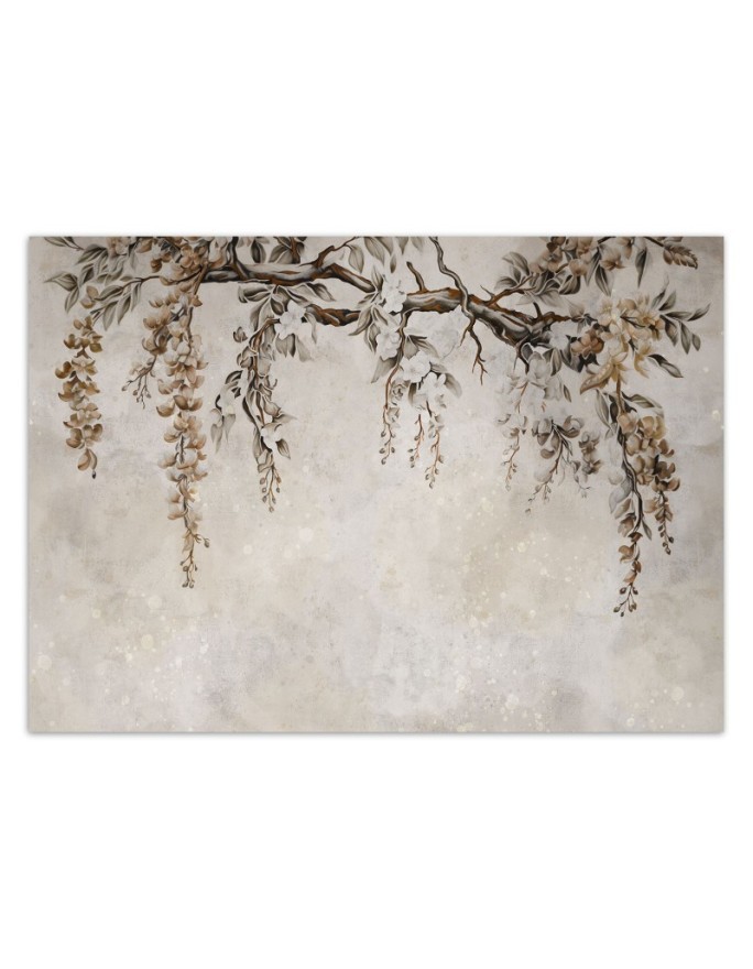 Wall mural for bedroom - Acacia flowers | FEEBY