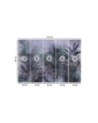 Wall mural - Tropical violet leaves | FEEBY