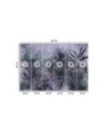 Wall mural - Tropical violet leaves | FEEBY