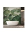 Modern wall mural - Green lotus leaves | FEEBY