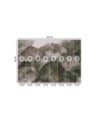 Stylish wallpaper - Lotus leaves watercolor | FEEBY
