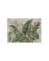 Unique wall mural - Tropical monstera leaves | FEEBY