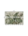 Unique wall mural - Tropical monstera leaves | FEEBY