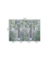 Wall mural for living room - Ancient columns and flowers | FEEBY