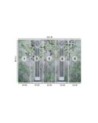 Wall mural for living room - Ancient columns and flowers | FEEBY