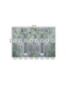 Wall mural for living room - Ancient columns and flowers | FEEBY