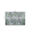 Wall mural for living room - Ancient columns and flowers | FEEBY