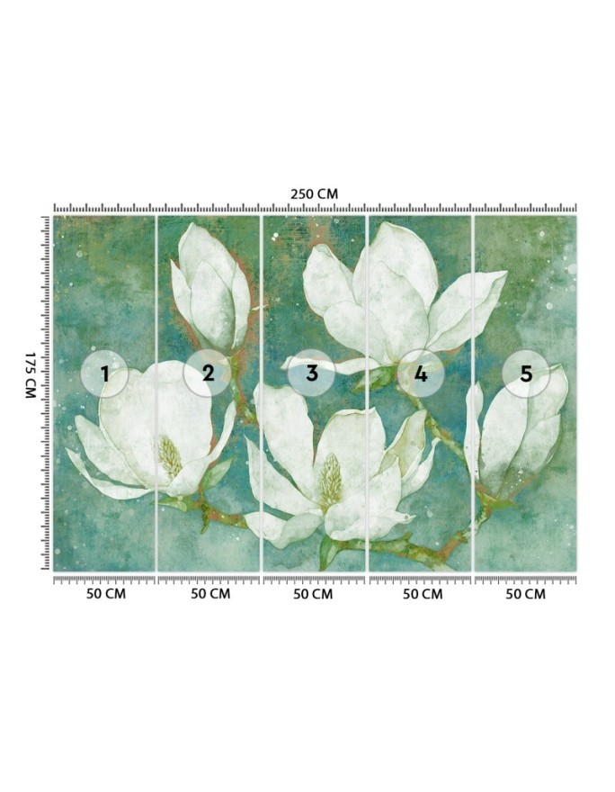Wallpaper - Flowering magnolias abstract | FEEBY