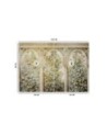 Stylish wallpaper - Columns ivy plants | FEEBY