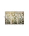 Stylish wallpaper - Columns ivy plants | FEEBY