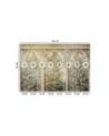 Stylish wallpaper - Columns ivy plants | FEEBY