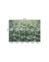 Wallpaper - Flowering green water lilies | FEEBY